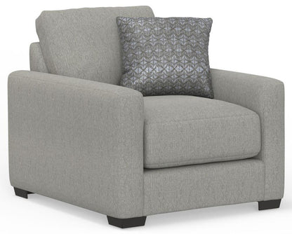 Jackson Furniture - Hyde Park Chair in Stone/Pewter - 2301-01/1625-18/2574-58 veiw 1