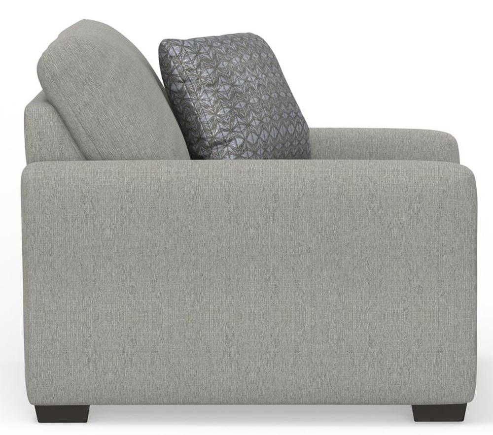 Jackson Furniture - Hyde Park Chair in Stone/Pewter - 2301-01/1625-18/2574-58 veiw 3