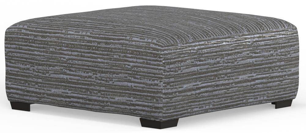 Jackson Furniture - Hyde Park Cocktail Ottoman in Pewter - 2301-28/2574-58 veiw 1