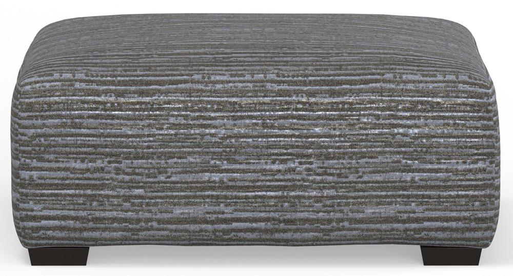 Jackson Furniture - Hyde Park Cocktail Ottoman in Pewter - 2301-28/2574-58 veiw 2