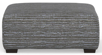 Jackson Furniture - Hyde Park Cocktail Ottoman in Pewter - 2301-28/2574-58 veiw 2