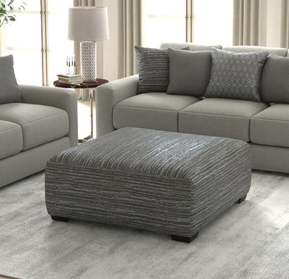 Jackson Furniture - Hyde Park Cocktail Ottoman in Pewter - 2301-28/2574-58 veiw 4