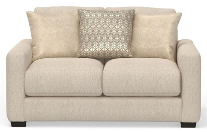 Jackson Furniture - Hyde Park Loveseat in Porcelain/Dove - 2301-02/1625-36/2574-36 veiw 2