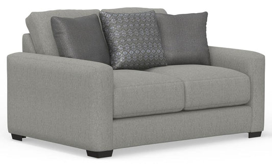 Jackson Furniture - Hyde Park Loveseat in Stone/Pewter - 2301-02/1625-18/2574-58 veiw 1