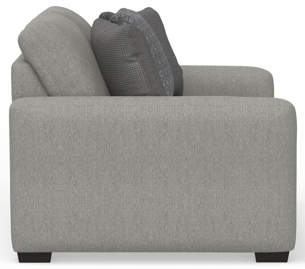 Jackson Furniture - Hyde Park Loveseat in Stone/Pewter - 2301-02/1625-18/2574-58 veiw 3