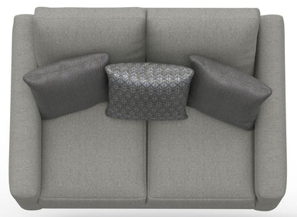 Jackson Furniture - Hyde Park Loveseat in Stone/Pewter - 2301-02/1625-18/2574-58 veiw 5