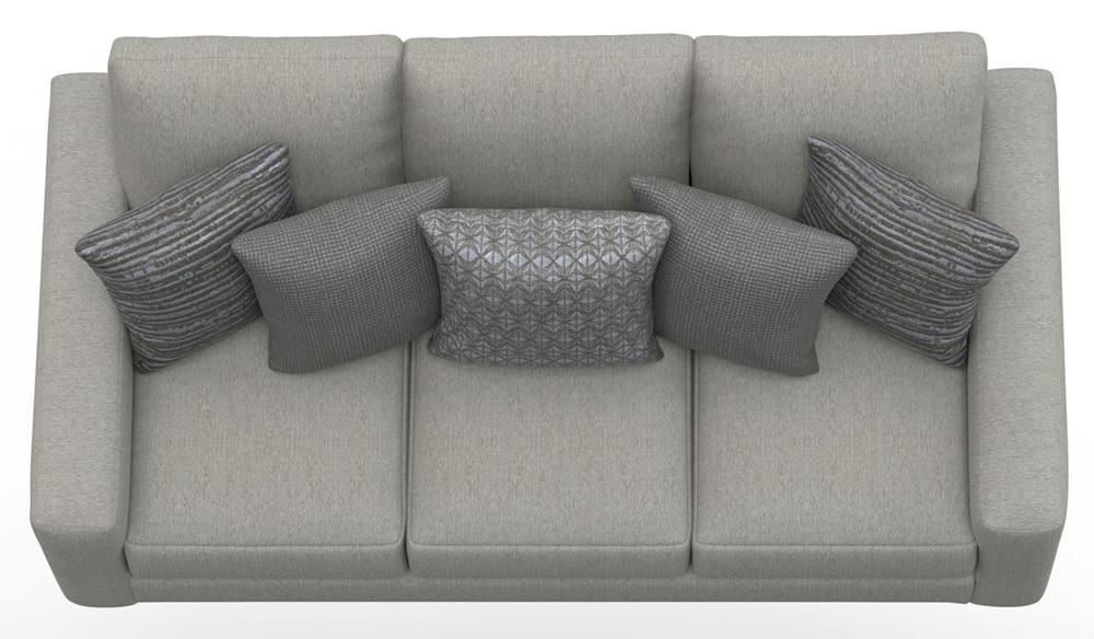 Jackson Furniture - Hyde Park Sofa in Stone/Pewter - 2301-03/1625-18/2574-58 veiw 5