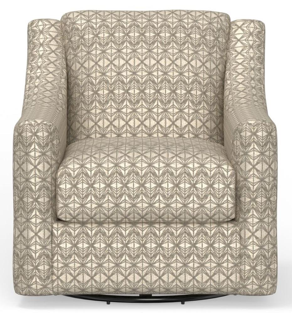 Jackson Furniture - Hyde Park Swivel Chair in Dove - 2301-21/2573-36 veiw 2