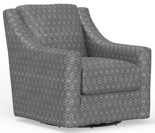 Jackson Furniture - Hyde Park Swivel Chair in Pewter - 2301-21/2573-58 veiw 1