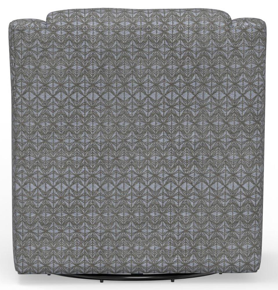 Jackson Furniture - Hyde Park Swivel Chair in Pewter - 2301-21/2573-58 veiw 4