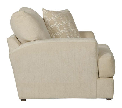 Jackson Furniture - Lamar Chair 1/2 in Cream/Cream - 4098-01/1724-06/2267-06 veiw 3