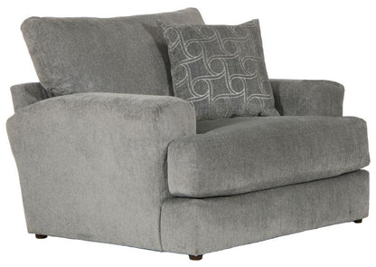 Jackson Furniture - Lamar Chair 1/2 in Shark/Shark - 4098-01/1724-28/2267-28 veiw 1