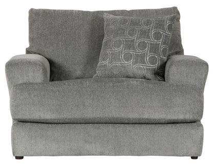 Jackson Furniture - Lamar Chair 1/2 in Shark/Shark - 4098-01/1724-28/2267-28 veiw 2