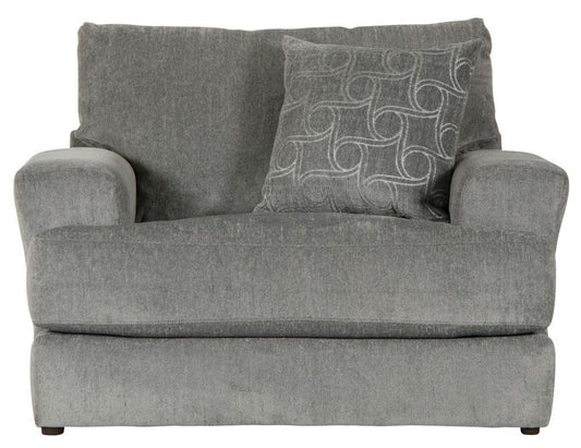 Jackson Furniture - Lamar Chair 1/2 in Shark/Shark - 4098-01/1724-28/2267-28 veiw 2