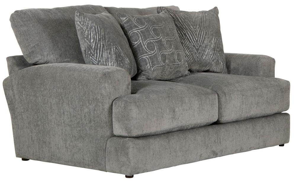 Jackson Furniture - Lamar Loveseat in Shark/Shark - 4098-02/1724-28/2267-28 veiw 1