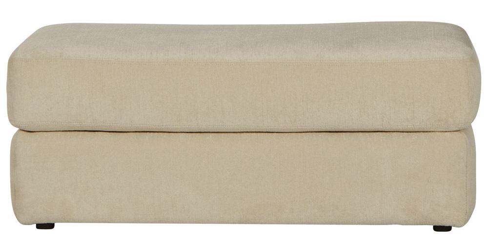 Jackson Furniture - Lamar Ottoman in Cream - 4098-10/1724-06 veiw 2