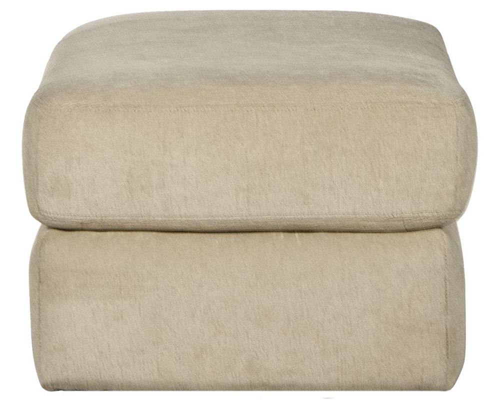 Jackson Furniture - Lamar Ottoman in Cream - 4098-10/1724-06 veiw 3
