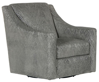 Jackson Furniture - Lamar Swivel Chair in Shark - 4098-21/2268-28 veiw 1