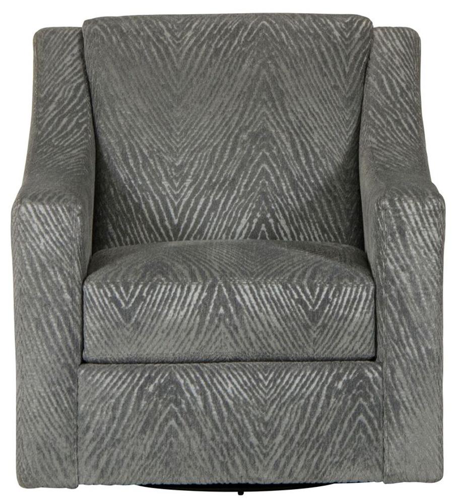 Jackson Furniture - Lamar Swivel Chair in Shark - 4098-21/2268-28 veiw 2