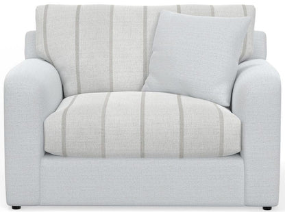 Jackson Furniture - Lindsey Chair 1/2 in Snow/Platinum - 2288-01/1703-01/1682-26 veiw 2