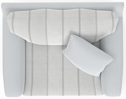 Jackson Furniture - Lindsey Chair 1/2 in Snow/Platinum - 2288-01/1703-01/1682-26 veiw 5