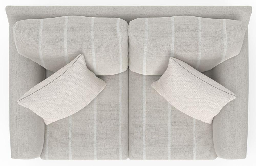 Jackson Furniture - Lindsey Loveseat in Cotton/Cotton - 2288-02/1703-16/1682-16 veiw 5