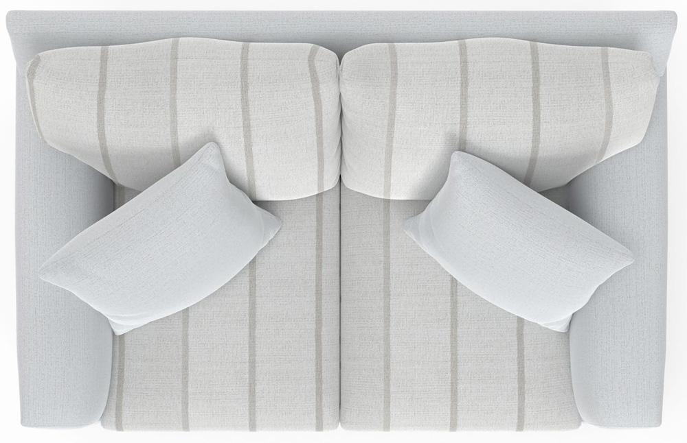 Jackson Furniture - Lindsey Loveseat in Snow/Platinum - 2288-02/1703-01/1682-26 veiw 5