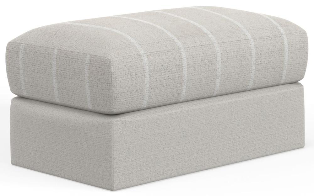 Jackson Furniture - Lindsey Ottoman in Cotton - 2288-10/1703-16 veiw 1