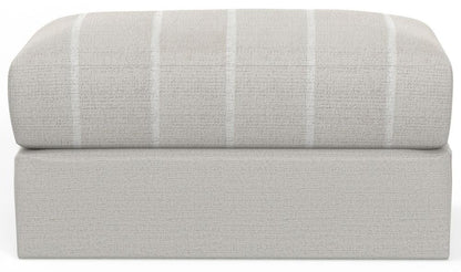 Jackson Furniture - Lindsey Ottoman in Cotton - 2288-10/1703-16 veiw 2