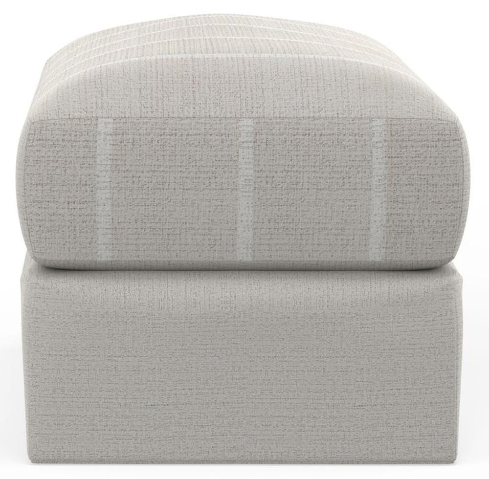 Jackson Furniture - Lindsey Ottoman in Cotton - 2288-10/1703-16 veiw 3