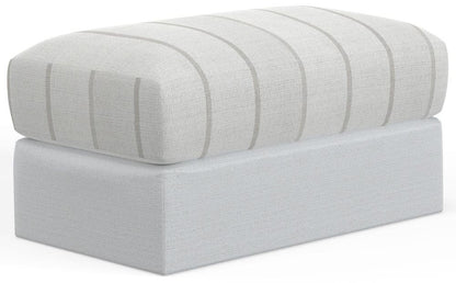 Jackson Furniture - Lindsey Ottoman in Snow - 2288-10/1703-01 veiw 1
