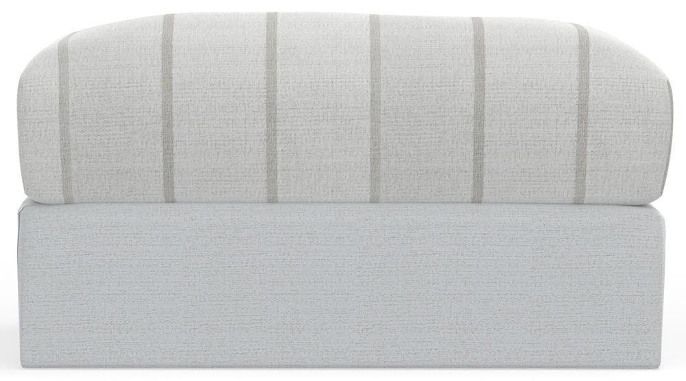Jackson Furniture - Lindsey Ottoman in Snow - 2288-10/1703-01 veiw 2