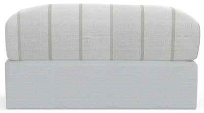 Jackson Furniture - Lindsey Ottoman in Snow - 2288-10/1703-01 veiw 2