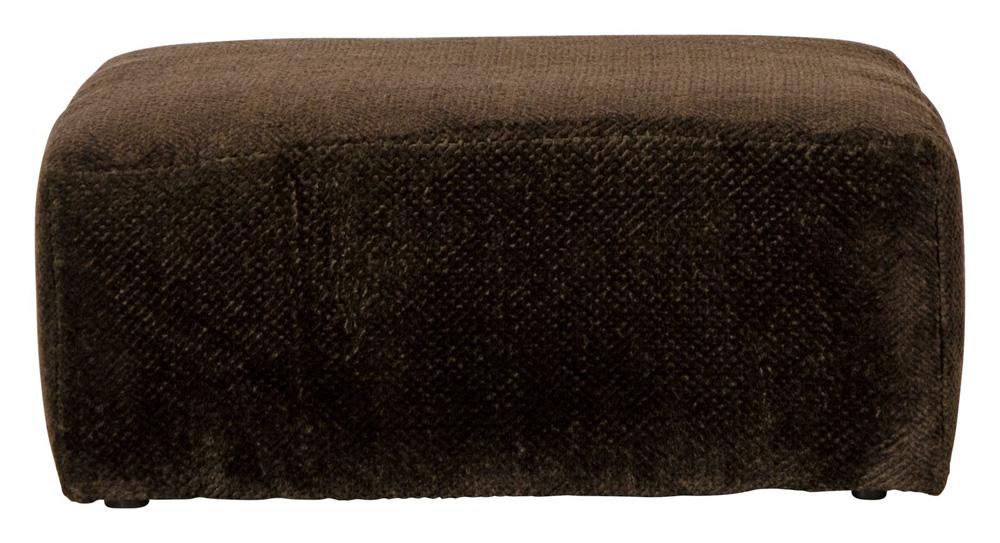 Jackson Furniture - Mammoth Cocktail Ottoman in Chocolate - 4376-28/1806-49 veiw 2