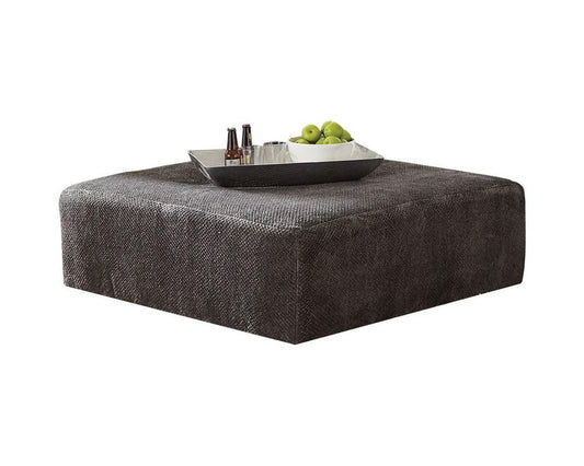 Jackson Furniture - Mammoth Cocktail Ottoman in Smoke - 4376-28/1806-58 veiw 1