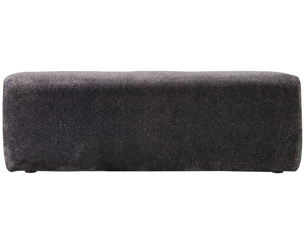 Jackson Furniture - Mammoth Cocktail Ottoman in Smoke - 4376-28/1806-58 veiw 2
