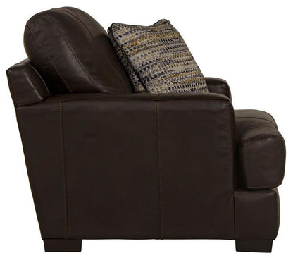 Jackson Furniture - Marco Top Grain Leather Chair in Chocolate - 4507-01/1273-89/3073-89 veiw 3