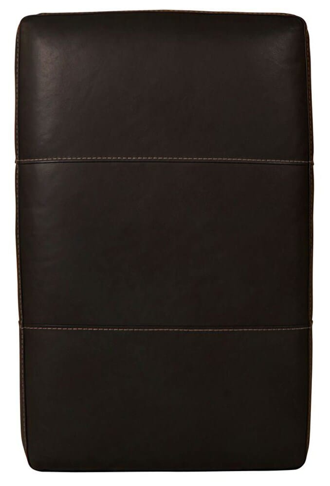 Jackson Furniture - Marco Top Grain Leather Ottoman in Chocolate - 4507-10/1273-89/3073-89 veiw 4