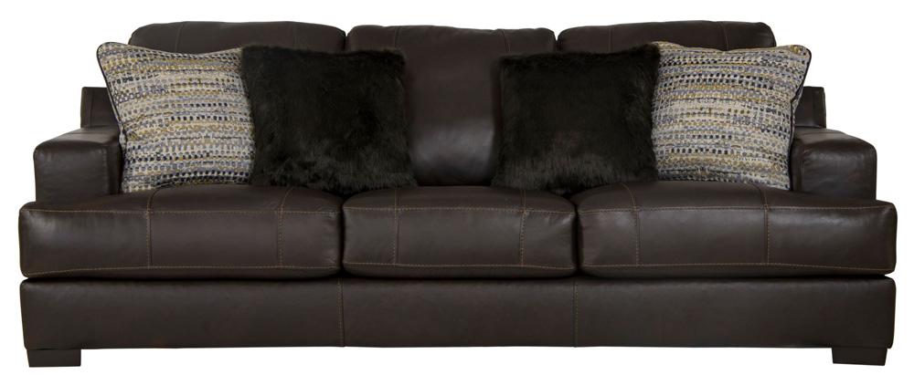 Jackson Furniture - Marco Top Grain Leather Sofa in Chocolate - 4507-03/1273-89/3073-89 veiw 2