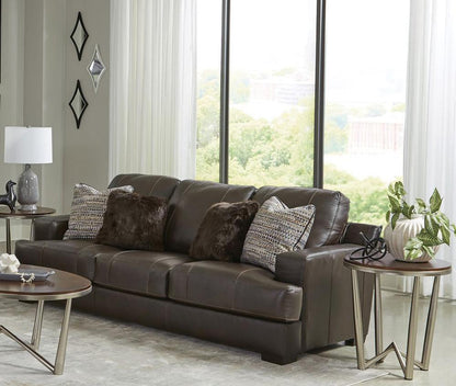 Jackson Furniture - Marco Top Grain Leather Sofa in Chocolate - 4507-03/1273-89/3073-89 veiw 5