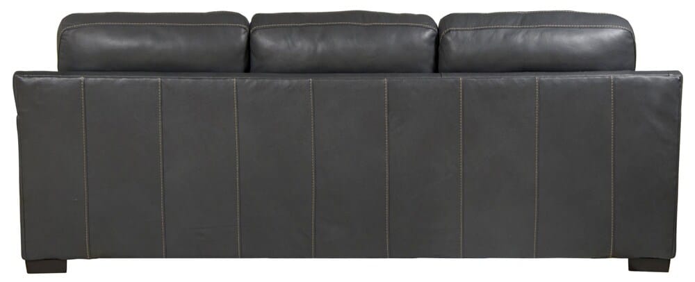Jackson Furniture - Marco Top Grain Leather Sofa in Gunmetal - 4507-03/1273-58/3073-58 veiw 4