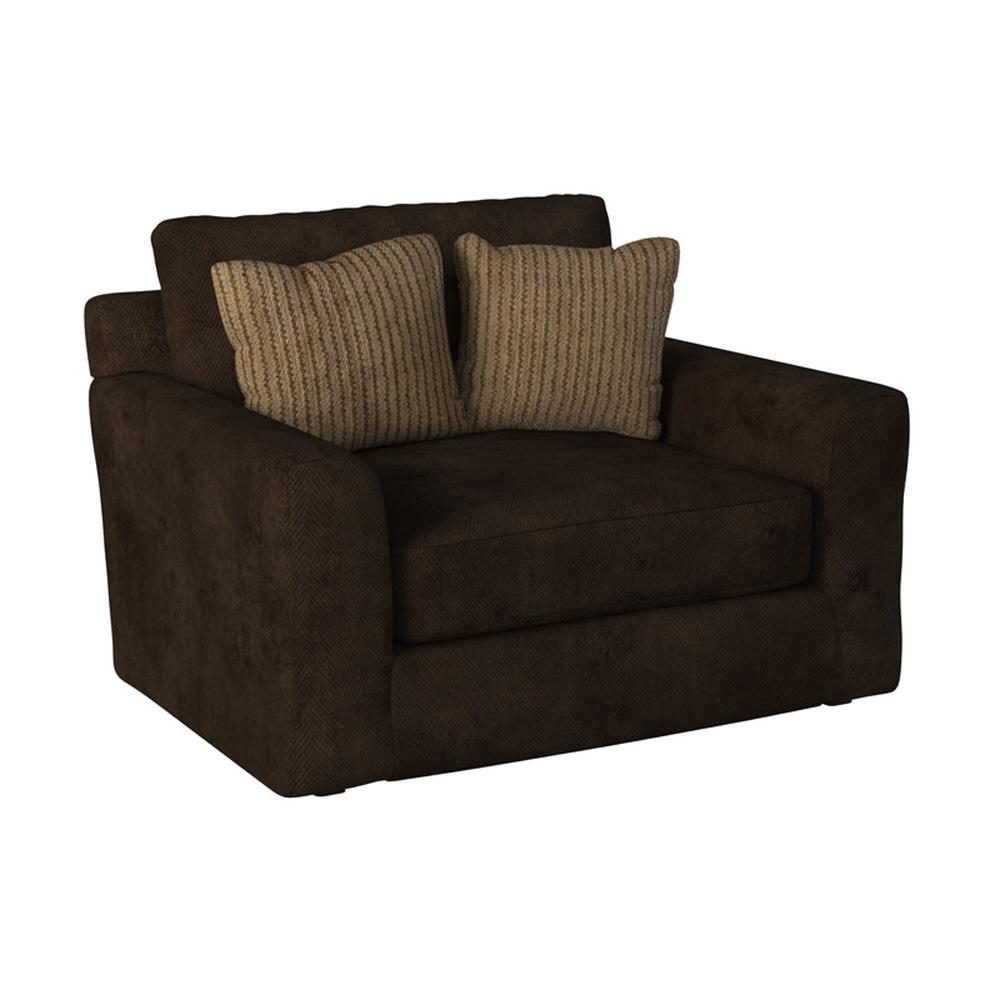 Jackson Furniture - Midwood Chair 1/2 in Chocolate/Mocha - 3291-01/1806-49/2642-49 veiw 1