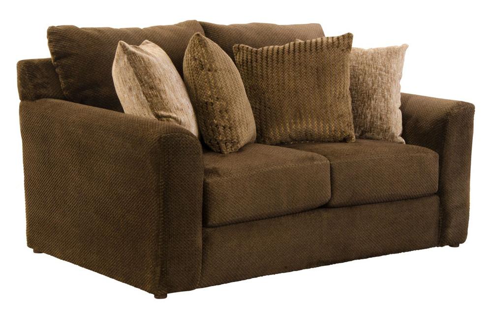 Jackson Furniture - Midwood Loveseat in Chocolate/Mocha - 3291-02/1806-49/2642-49 veiw 1