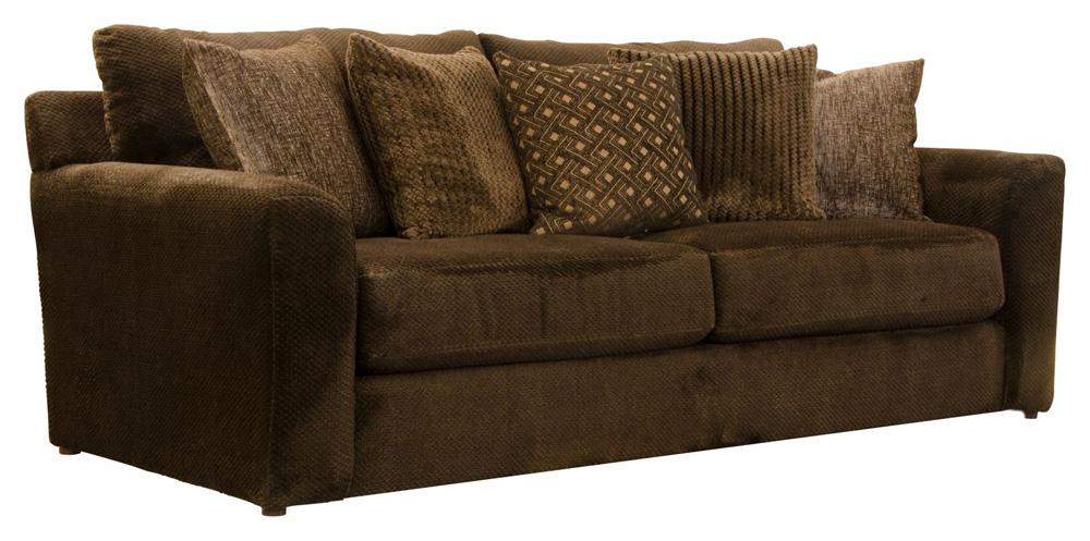 Jackson Furniture - Midwood Sofa in Chocolate/Mocha - 3291-03/1806-49/2642-49 veiw 1