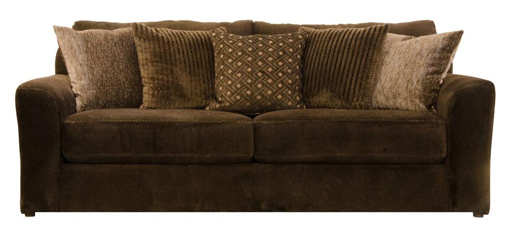 Jackson Furniture - Midwood Sofa in Chocolate/Mocha - 3291-03/1806-49/2642-49 veiw 2
