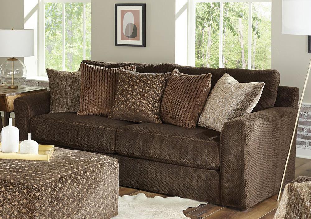 Jackson Furniture - Midwood Sofa in Chocolate/Mocha - 3291-03/1806-49/2642-49 veiw 5