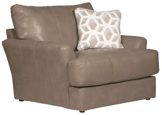 Jackson Furniture - Prato Top Grain Leather Chair in Putty - 2482-01/1273-56/3073-56 veiw 1