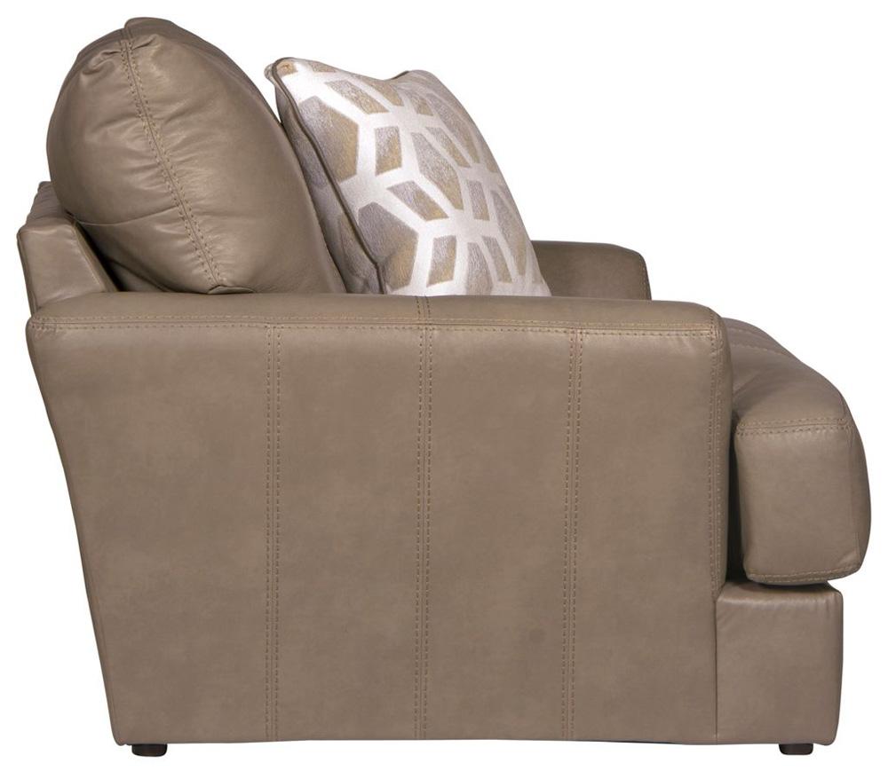 Jackson Furniture - Prato Top Grain Leather Chair in Putty - 2482-01/1273-56/3073-56 veiw 3