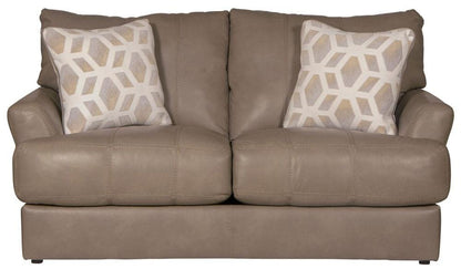 Jackson Furniture - Prato Top Grain Leather Loveseat in Putty - 2482-02/1273-56/3073-56 veiw 2
