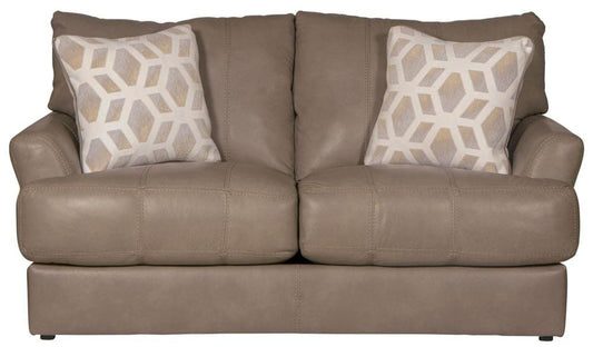 Jackson Furniture - Prato Top Grain Leather Loveseat in Putty - 2482-02/1273-56/3073-56 veiw 2